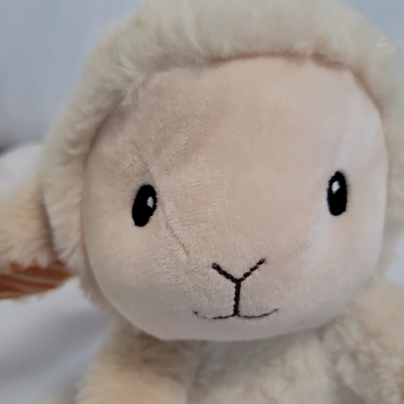 Spark Create Imagine Lamb Plush Rattle Crinkle Lovey Toy Plush - Picture 3 of 8